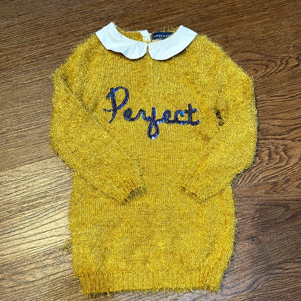 Super soft and stylish toddler long sweater 3T